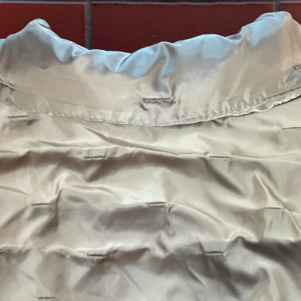 Talbots Light Tan Puffer Vest - Picture 13 of 16